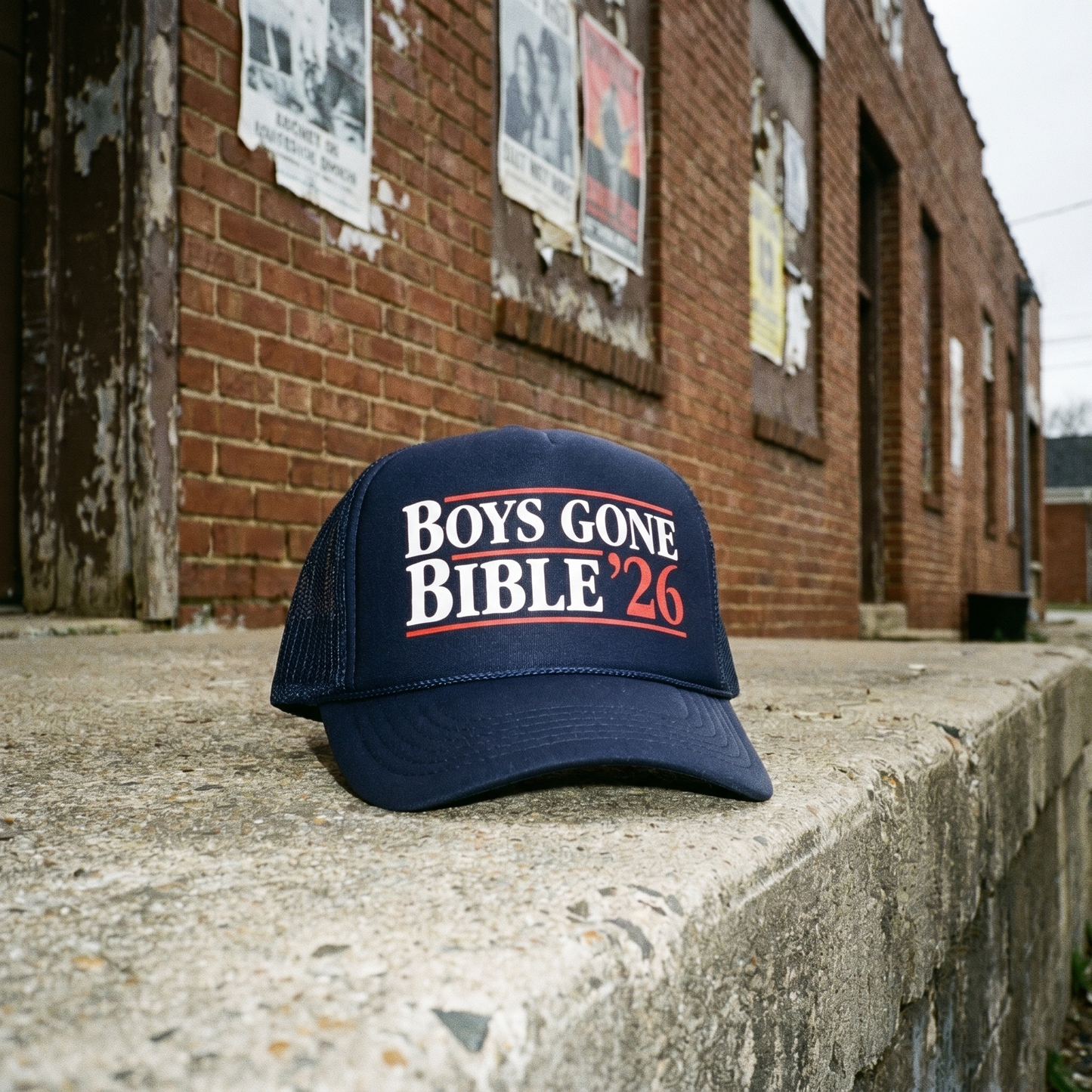 "Boys Gone Bible" Trucker Cap